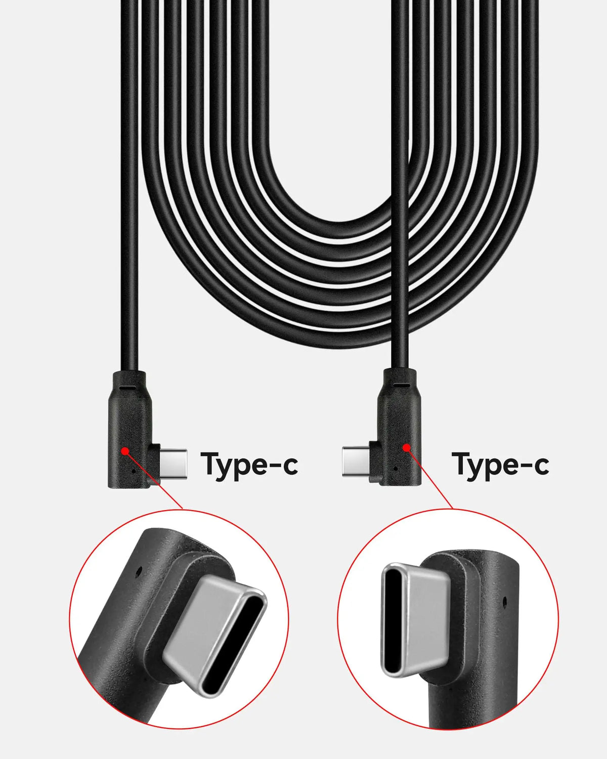 Redtiger F77 Câbles de remplacement pour caméra arrière 33Feet