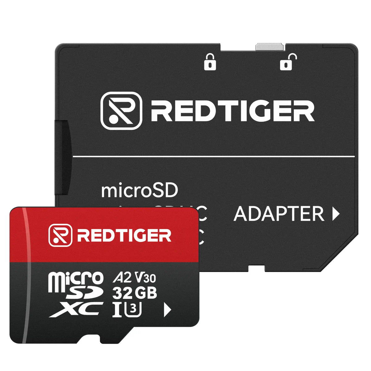 Redtiger 32GB/64GB/128GB/256GB SD-kaart voor dashcam klasse 10 U3