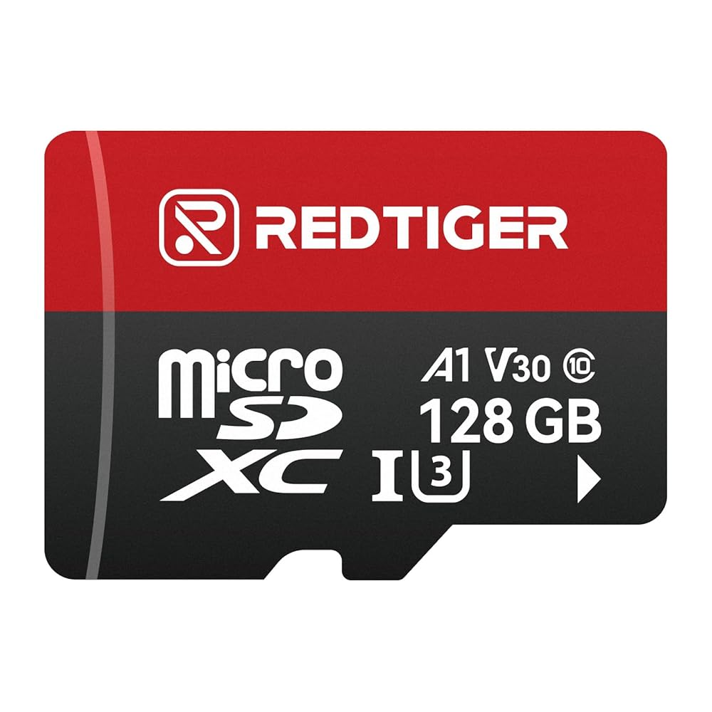 Tarjeta SD Redtiger de 32 GB/64 GB/128 GB/256 GB para cámara de salpicadero Clase 10 U3