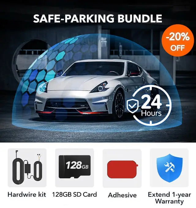 Pachet de accesorii pentru parcare sigură Redtiger F7N