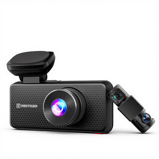 Redtiger F17 Plus 4-Channel Dash Cam with 2.7K Front Recording & Sony STARVIS 2