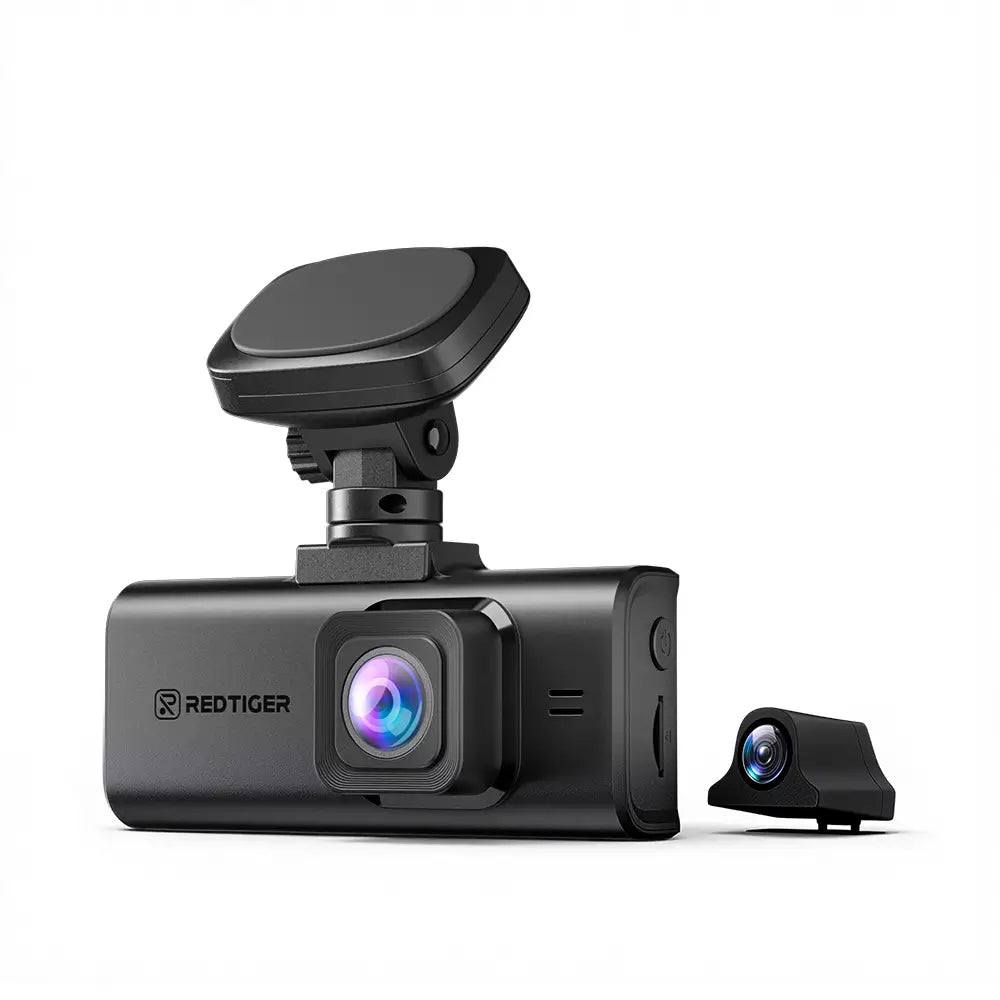 Redtiger F7N Elite 4K Sony STARVIS 2 WiFi-6 Touchscreen Voice Control Dual Dash Cam