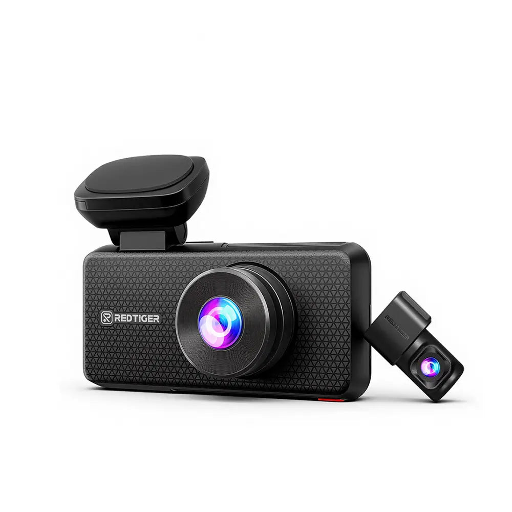 Redtiger F17 Elite 3-Channel 4K+2.5K+1080P 24/7 Ultra-Colour Wi-Fi 6 Dash Cam