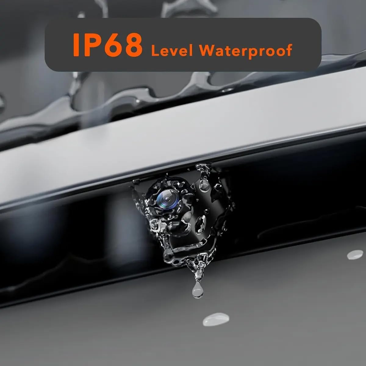 Redtiger Upgrade Heldere waterdichte WDR-achteruitrijcamera